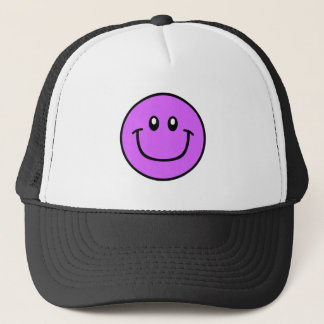 Pourpre de sourire 0003 de casquette de visage