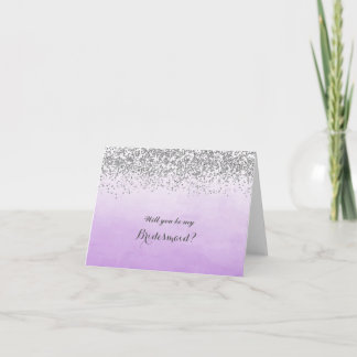 Pourpre et argent vous serez ma carte de