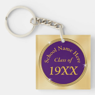 Pourpre et cadeaux de la Réunion de classe d'or,