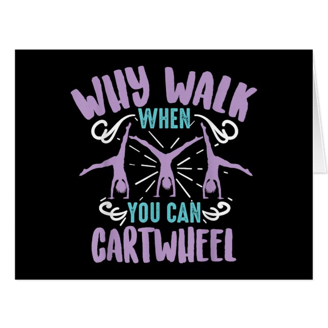 Pourquoi Marcher Quand Vous Pouvez Tumbling Gi Drô (Devant horizontal)