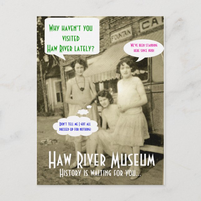 Pourquoi n'avez-vous pas visité la carte postale (Devant)