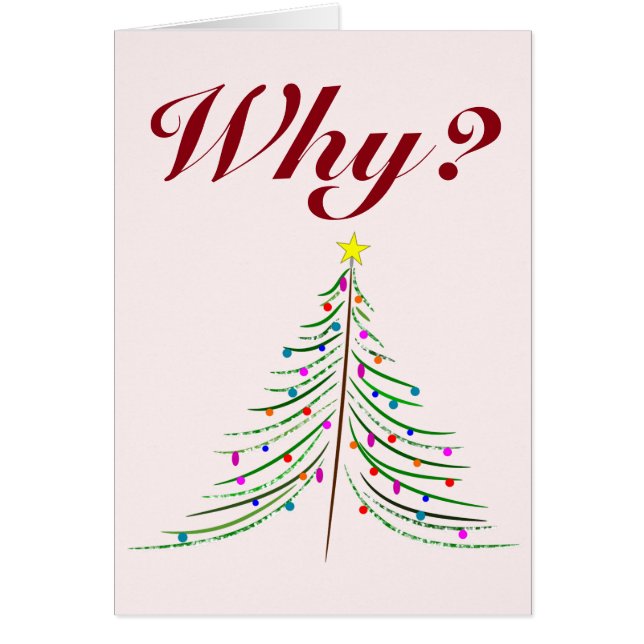 Pourquoi ? Pourquoi est-ce que ce doit être Noël,  (Devant)