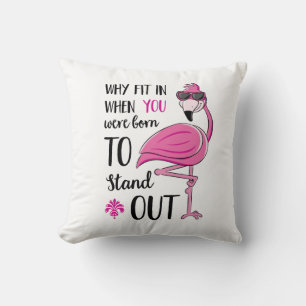 Pourquoi s'intégrer Coussin Flamingo