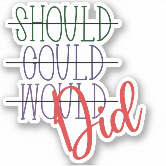 Pourrait Faire Sticker (Devant)