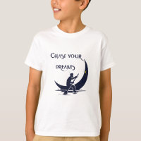 Poursuivez vos rêves T-shirts pour garçons