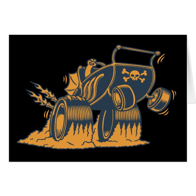 Poussette de flambeur (Devant horizontal)