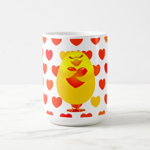 Poussette douce dans l'amour, mug