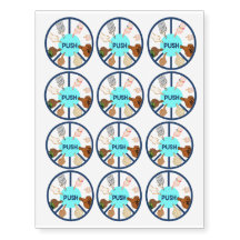 POUSSEZ les tatouages provisoires