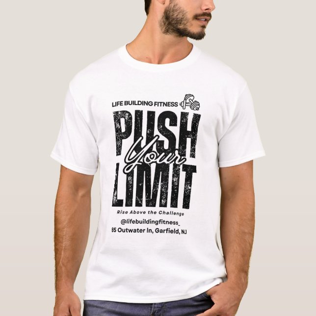 POUSSEZ VOTRE TSHIRT LIMITE (Devant)