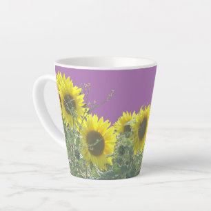 Poussière de tournesol. BC Lilac Latte Mug