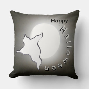 Poussière Ghost & Lune. Joyeux Oreiller d'Hallowee