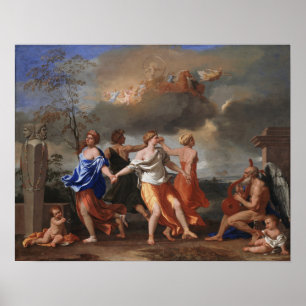 Poussin - A Dance To The Music Of Time Poster