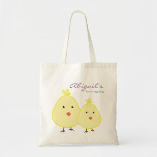 Poussins de Pâques Sac de chasse aux oeufs de Pâqu