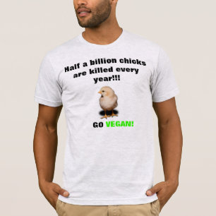 Poussins tuant le T-shirt