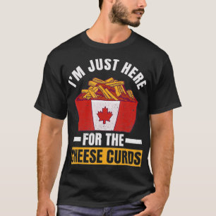Poutine Design for a Canadian Poutine american  T-Shirt