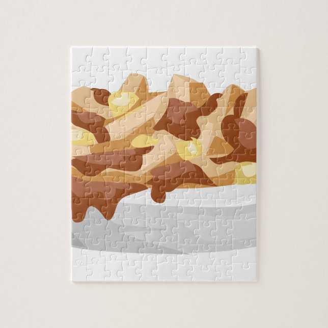 poutine jigsaw puzzle (Vertical)