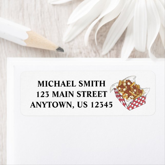 Poutine Québec Canada Aliments canadiens Fries fra (En situation)