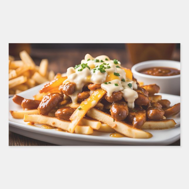 Poutine Sticker (Front)