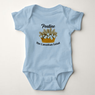 Poutine, The Canadian Salad - Baby Jersey Bodysuit