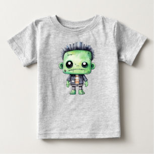 Pouty Frankenstein Baby T-Shirt