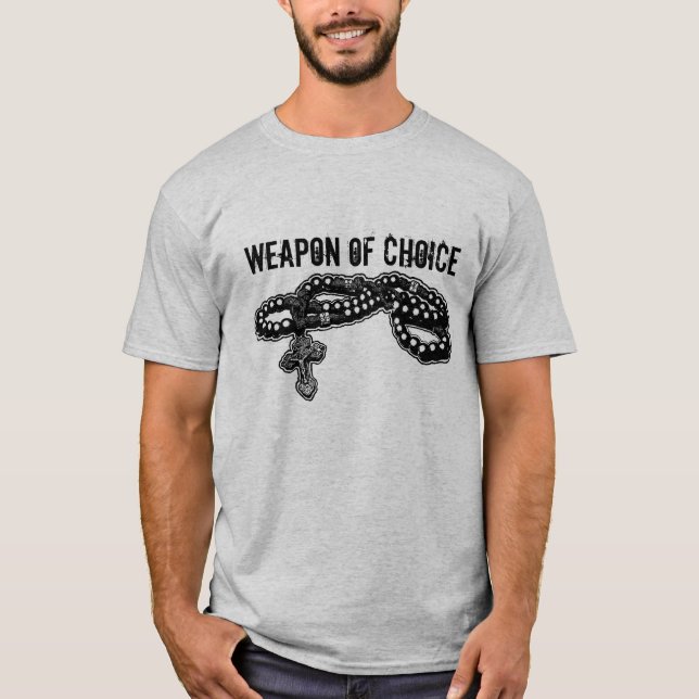 POUVOIR DU T-shirt ROSARY (Devant)