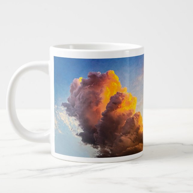 POUVOIR ET MAJESTÉ Jumbo Mug (Gauche)