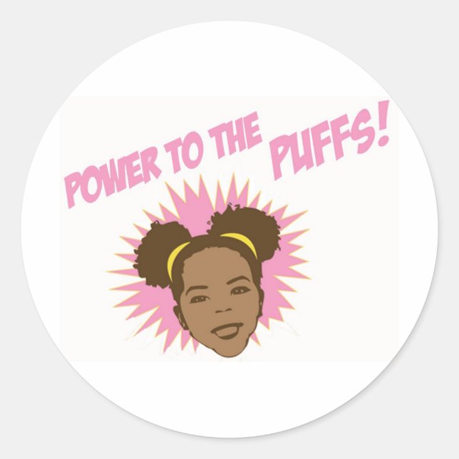 Pouvoir sur les Stickers Puffs (Devant)