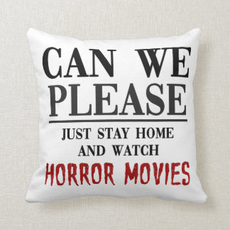 Pouvons-nous regarder des films d'horreur Coussin
