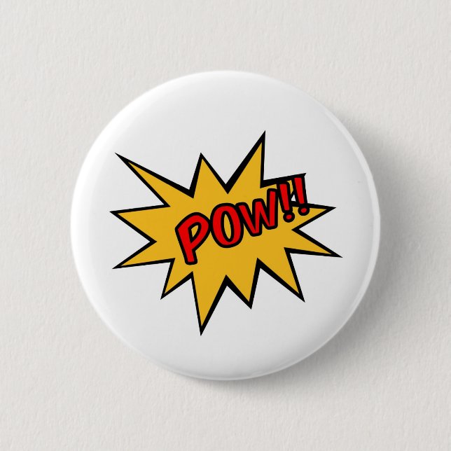 POW 2 INCH ROUND BUTTON (Front)