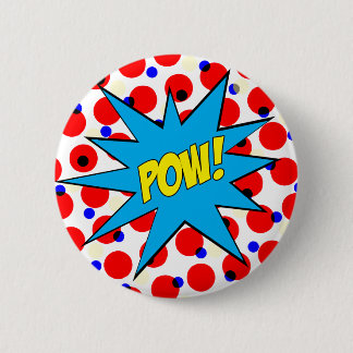 Pow! 2 Inch Round Button