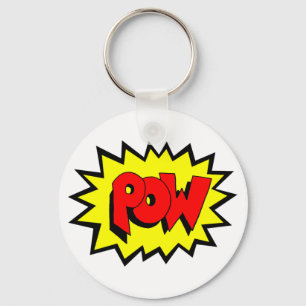 POW - Comic Book Pop Art Keychain