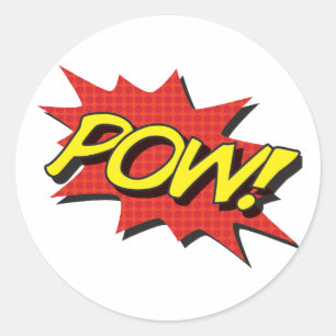 POW! Comic Book Stickers