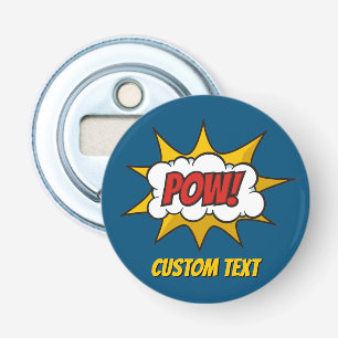 Pow Comic Sound Effect Bottle Opener