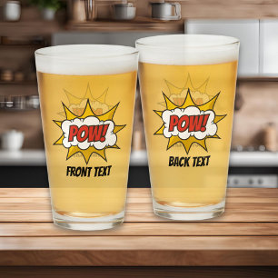 Pow Comic Sound Effect Glass