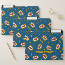 Pow Comic Sound Effect Pattern