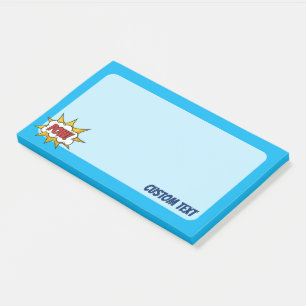 Pow Comic Sound Effect Post-it Notes
