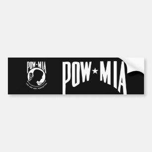 POW MIA Bumper Sticker