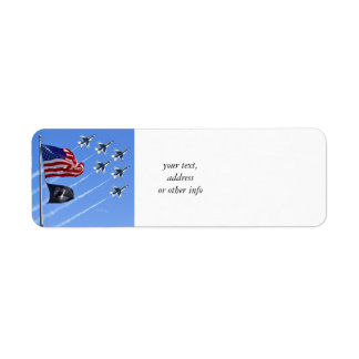 POW MIA Flag with Old Glory & The Thunderbirds