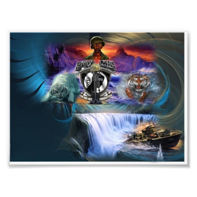 POW/MIA PHOTO PRINT (Front)