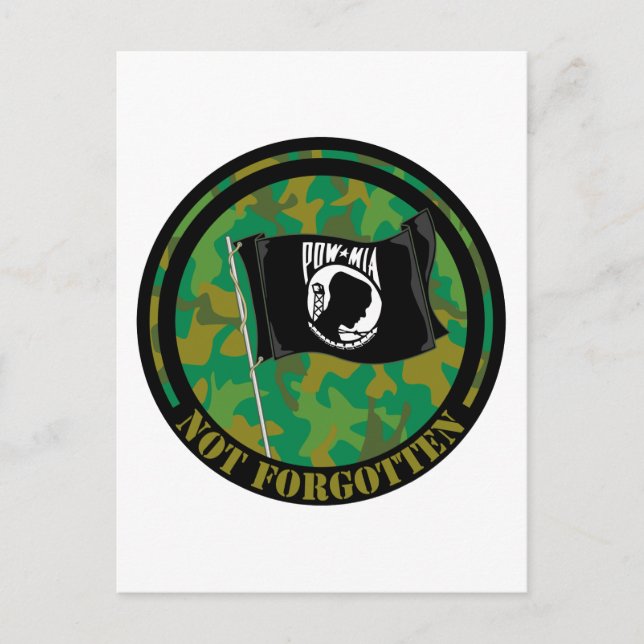 POW MIA POSTCARD (Front)