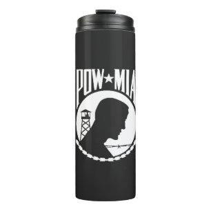 POW Mia POWMIA Missing in Action Thermal Tumbler
