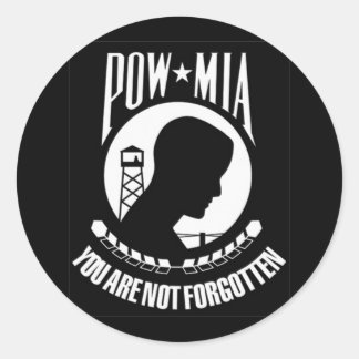 POW - MIA Sticker