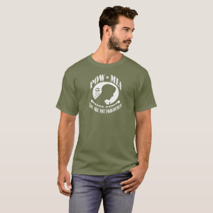 POW MIA YOU ARE NOT FORGOTTEN HERO SHIRTS