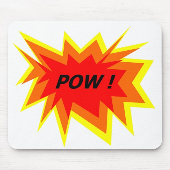 POW ! MOUSE PAD (Front)