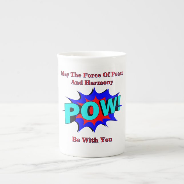POW! Peace And Harmony Specialty Mug (Front)