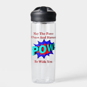 POW! Peace And Harmony Water Bottle
