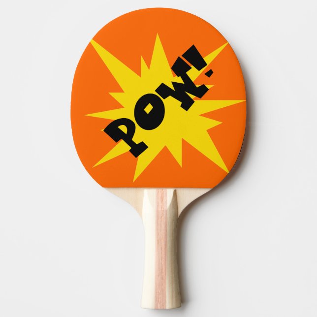 POW PING PONG PADDLE (Front)