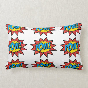 Pow! Pop Art Pillow! Lumbar Pillow