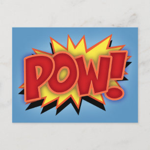 Pow! Postcard