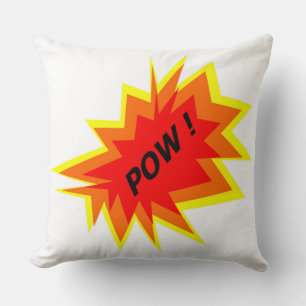 POW ! THROW PILLOW